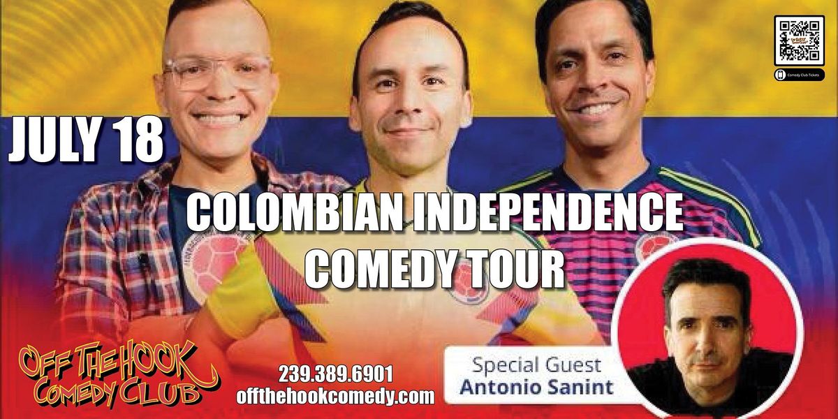 Colombian Independence Comedy Tour live in Naples, Florida