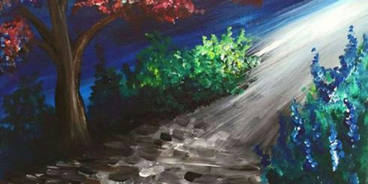 Stones in Moonlight - Paint and Sip by Classpop!\u2122