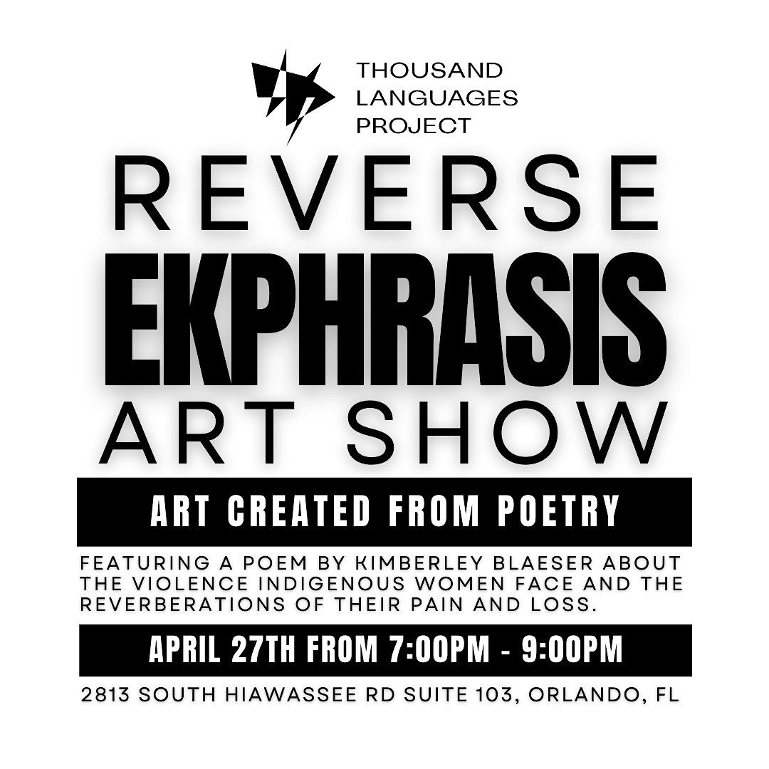 Reverse Ekphrasis Art Show