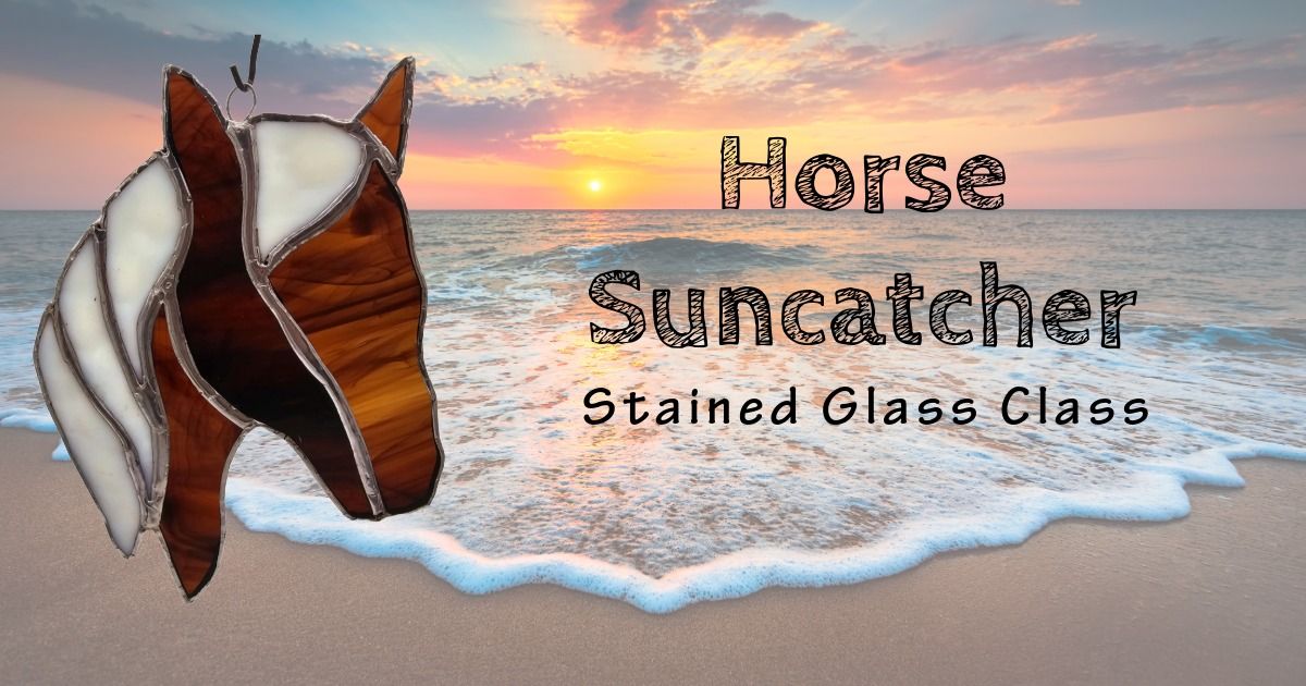 Horse Stained Glass Class by MK Glass Designs