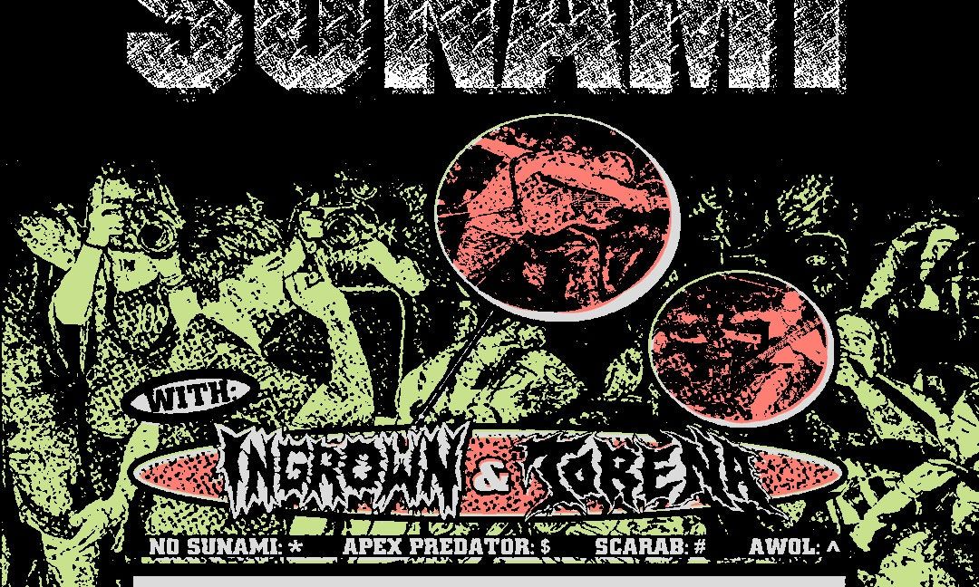 MONSTER ENERGY OUTBREAK TOUR PRESENTS: SUNAMI, INGROWN, TORENA,  & SURFACED