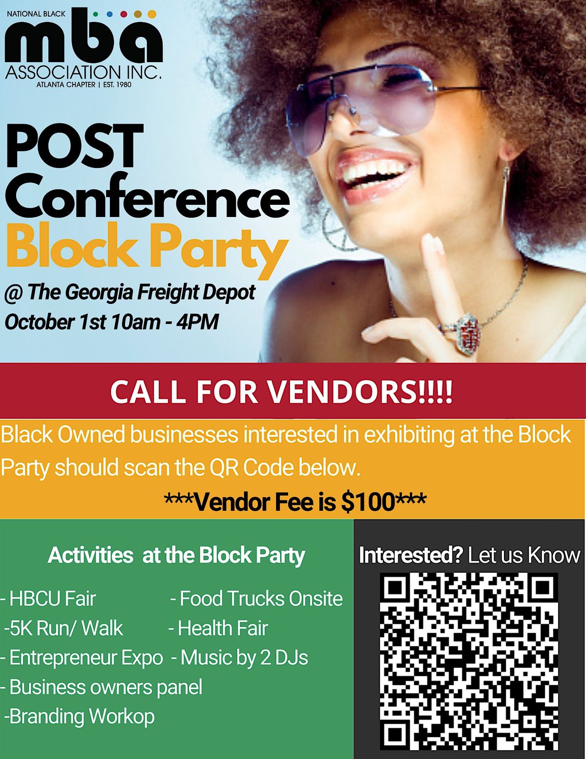 NBMBAA Block Party Vendor registration