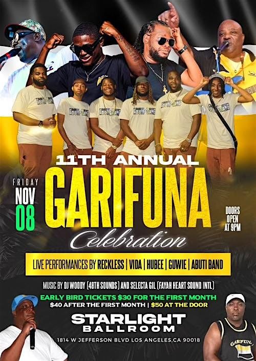 11th Annual Garifuna Settlement Celebration in Los Angeles