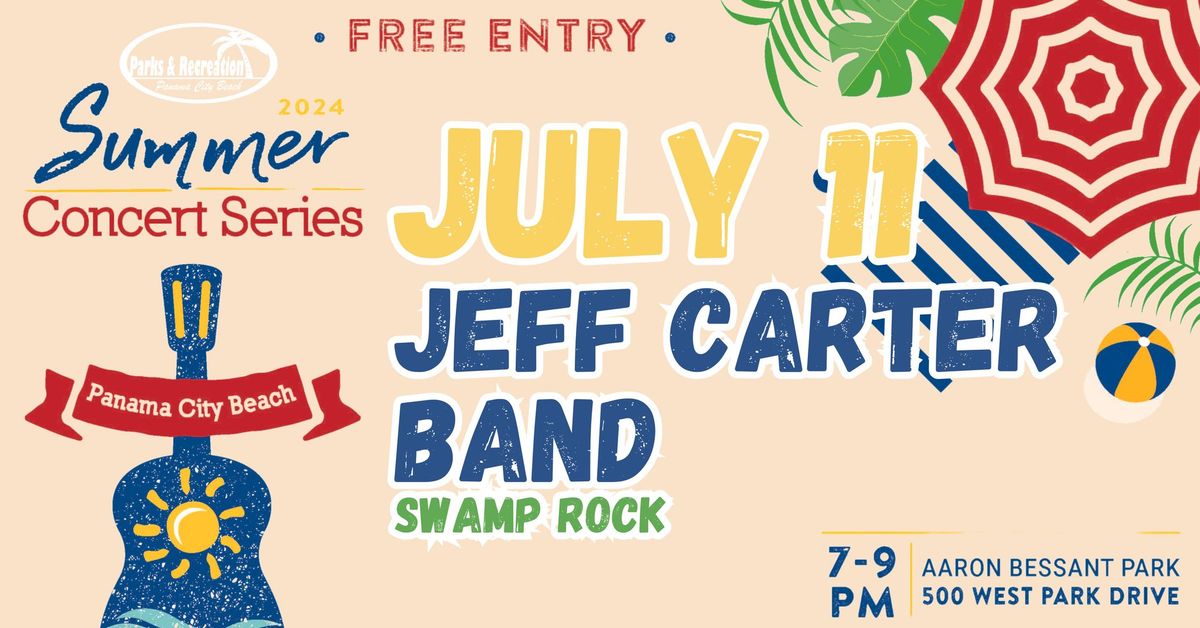 2024 Summer Concert Series | July 11-Jeff Carter Band 