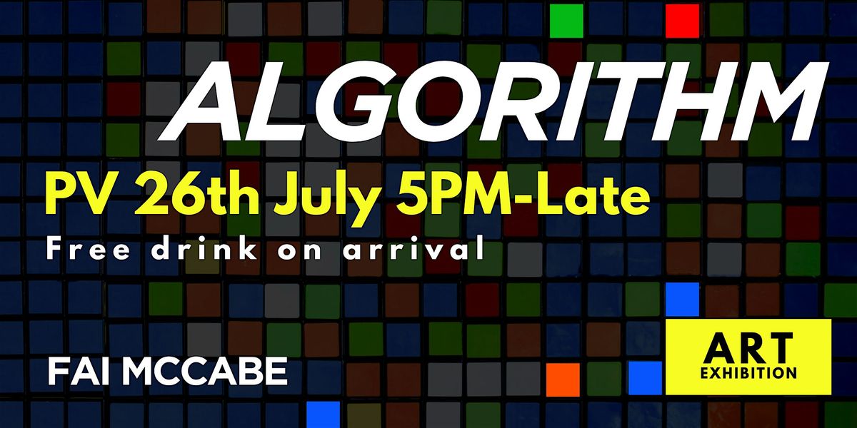 Algorithm - Rubik's Cube Art Exhibition