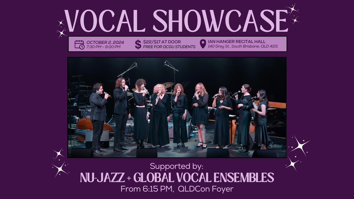 Vocal Showcase - QLDCon Jazz