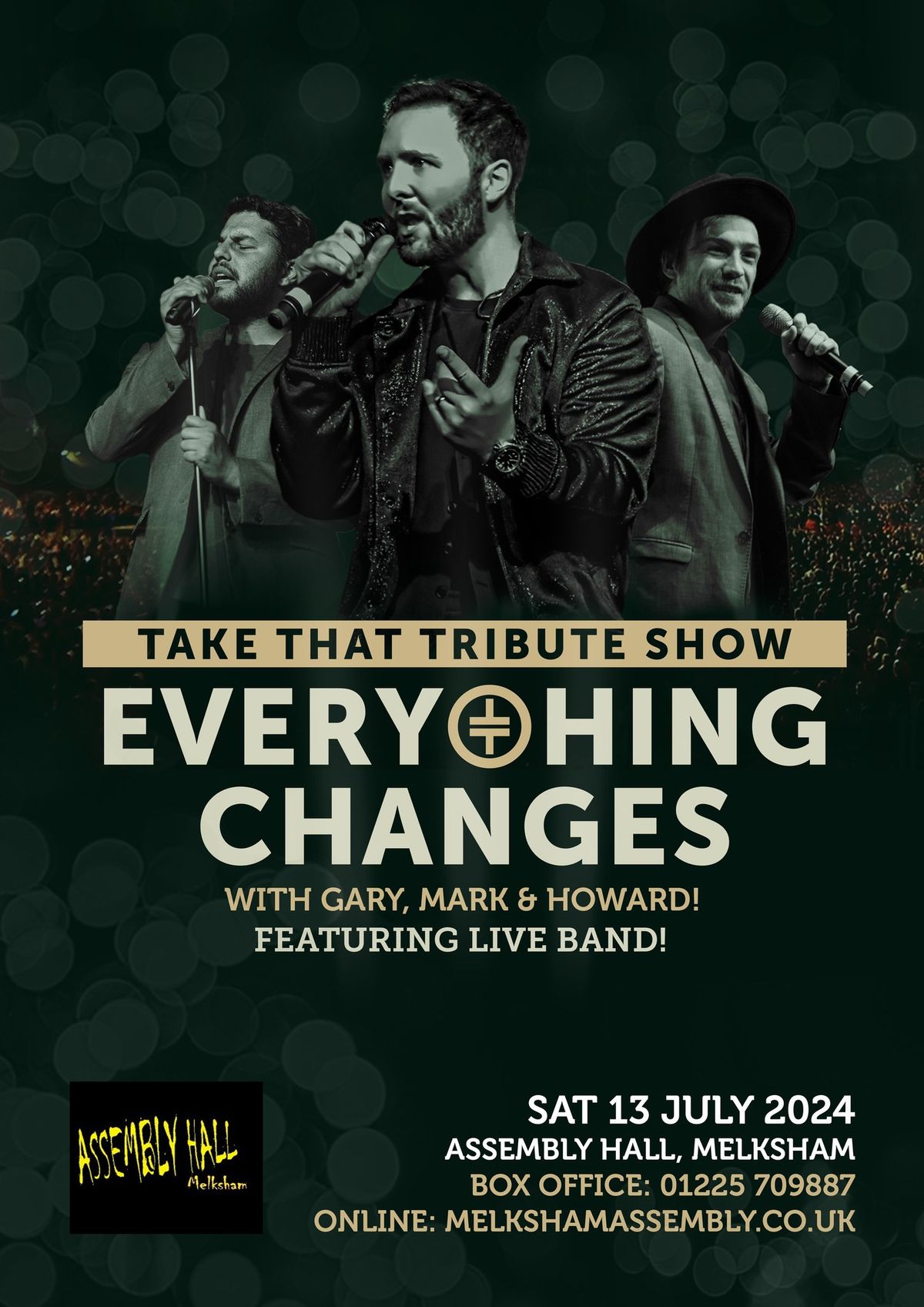 Assembly Halls, Melksham | Everything Changes - Take That Tribute Show