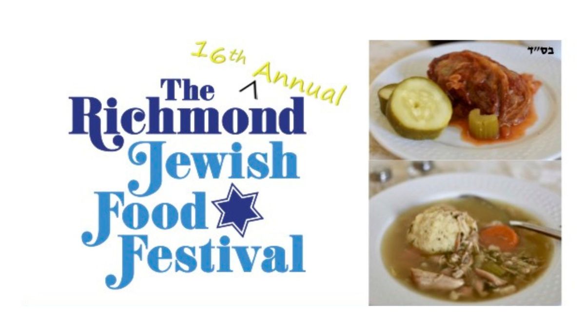 Richmond Jewish Food Festival 2024