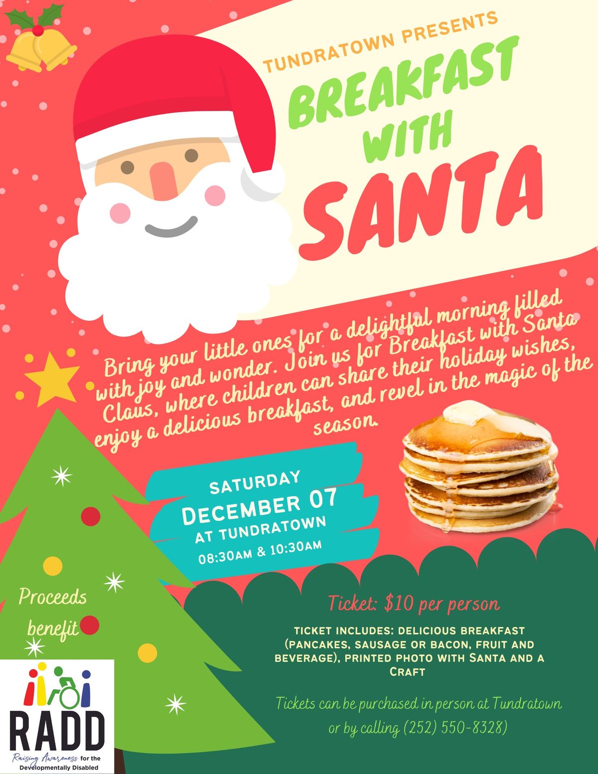 Breakfast with Santa at Tundratown