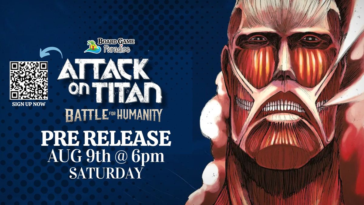 Attack on Titan: Battle for Humanity Pre Release