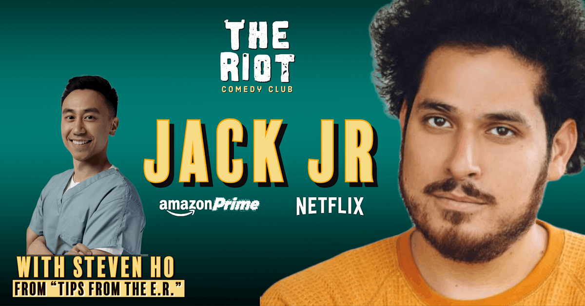 The Riot Comedy Club presents Jack Jr. (Prime, Netflix)
