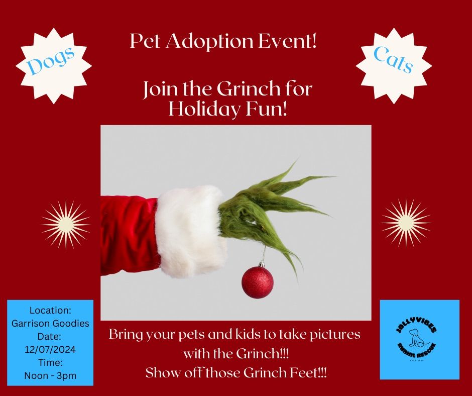 Pet Adoption w\/ The Grinch!!! 