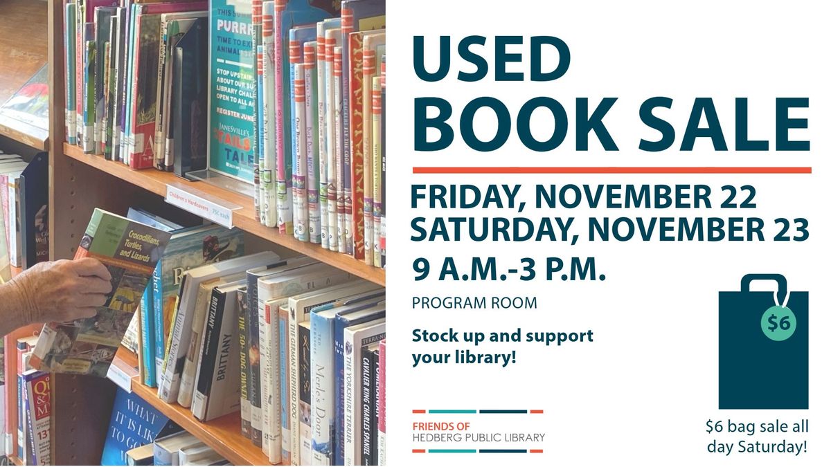 Friends of HPL Used Book Sale