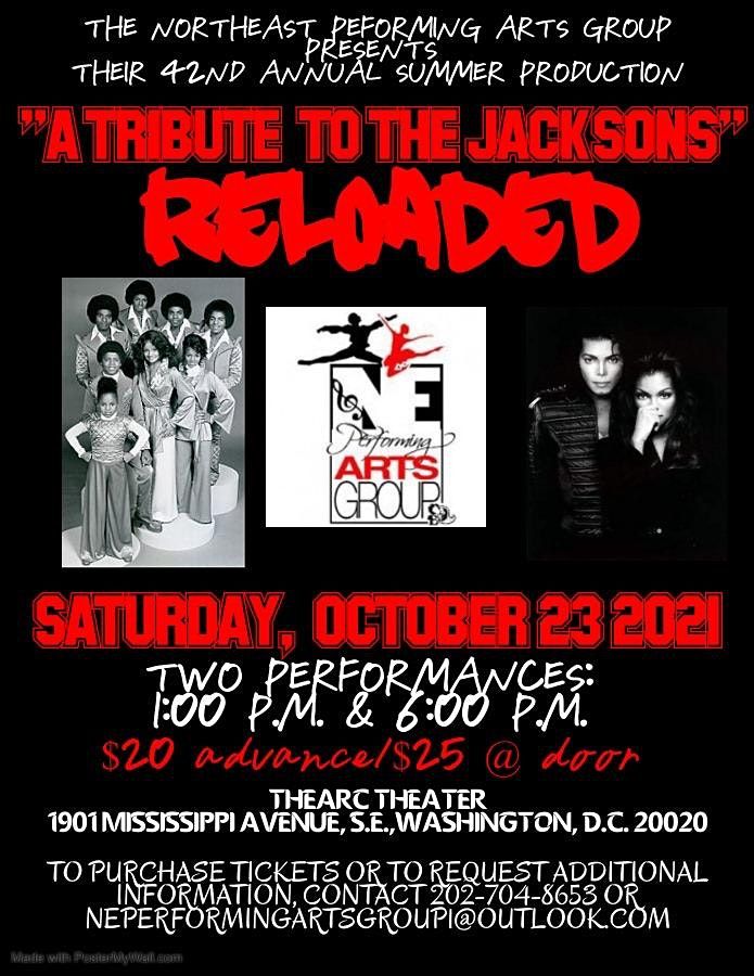 Northeast Performing Arts Group's "A Tribute to the Jackson's : RELOADED"