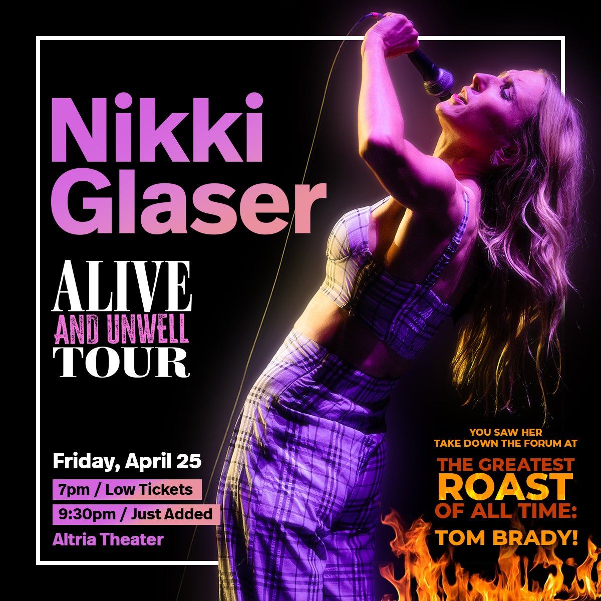 Nikki Glaser at Altria Theater