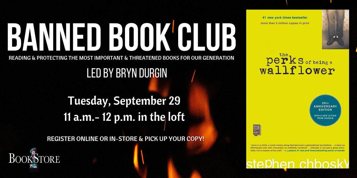 Banned Book Club: "Perks of Being a Wallflower" by Stephen Chbosky