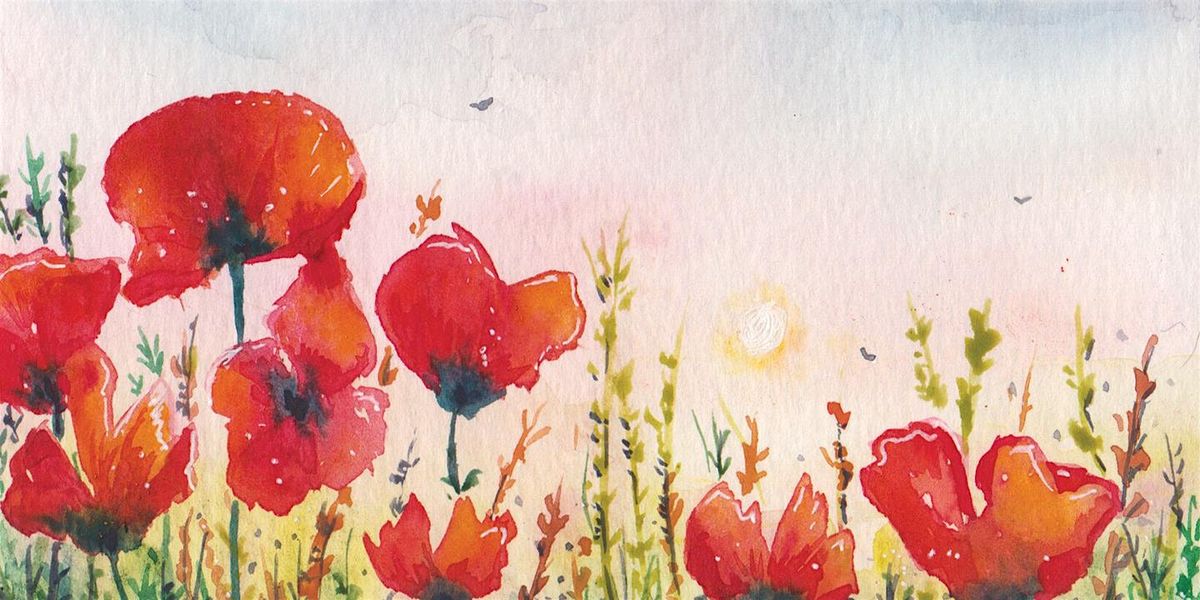 Sip & Paint Poppies! Sale