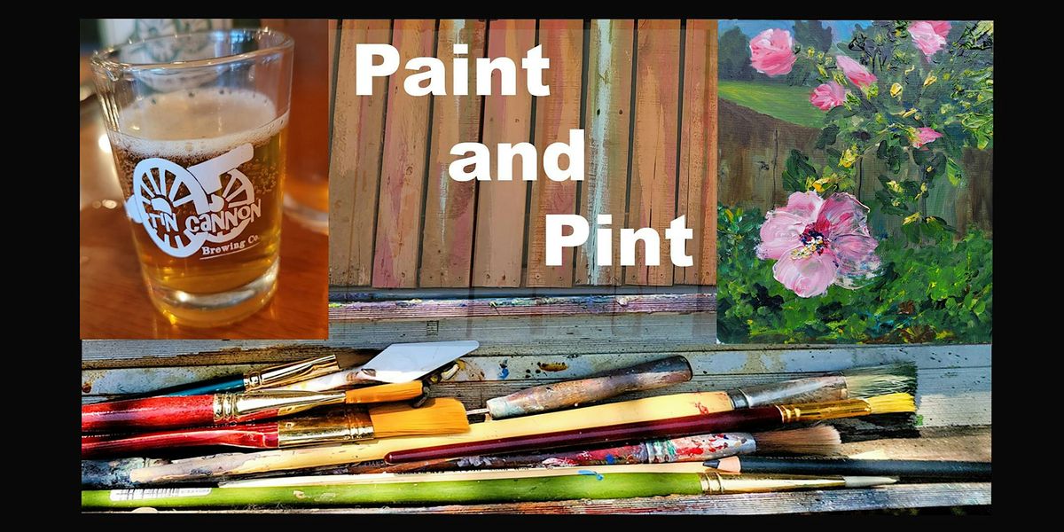 Paint and Pint at Tin Cannon Brewery