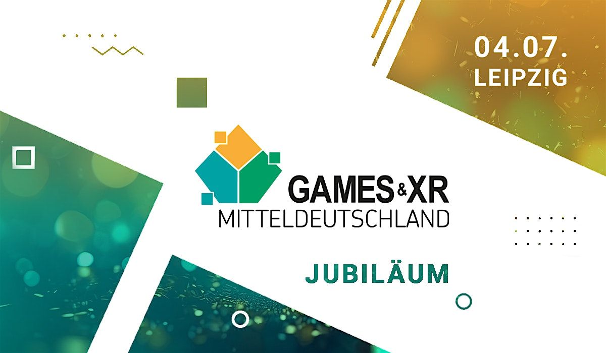 5-j\u00e4hriges Jubil\u00e4um des Games & XR Mitteldeutschland