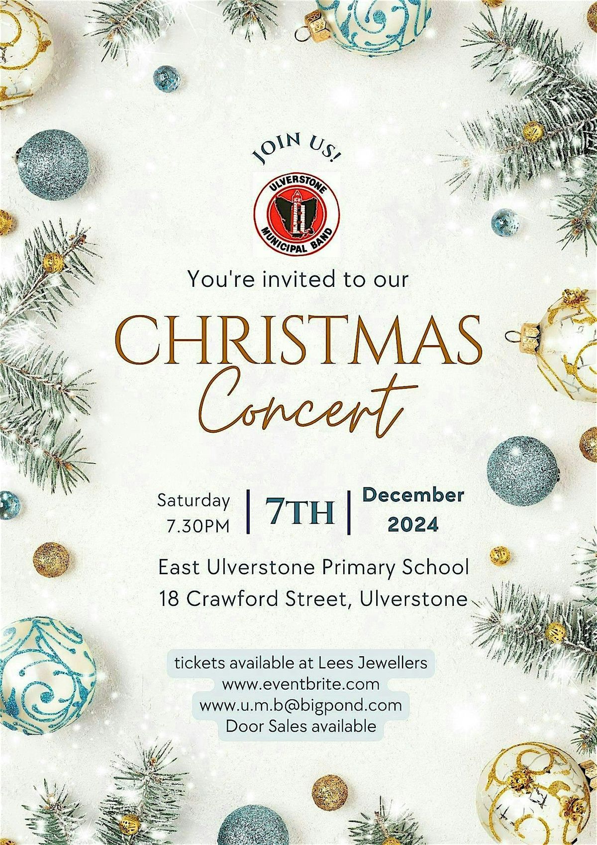 Ulverstone Municipal Band Christmas Concert