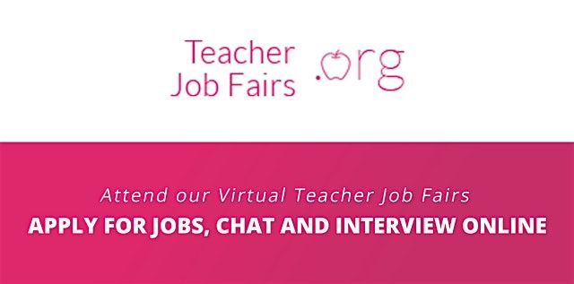 National Bilingual & SPED Virtual Teacher Job Fair