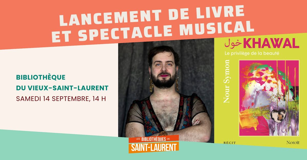 Lancement de livre et spectacle musical - Nour Symon