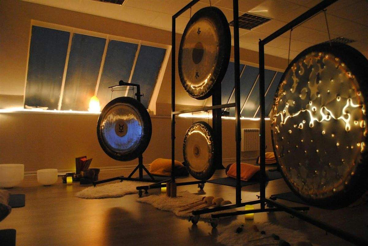 Mindfulness & Gong Bath Meditation - \u00a315pp paid in cash on arrival