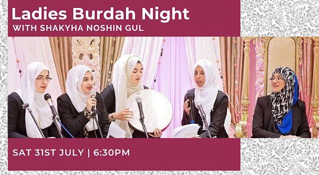 Ladies Burdah Night - Rabi ul Awwal Special (Saturday 30th Oct| 6:30PM)