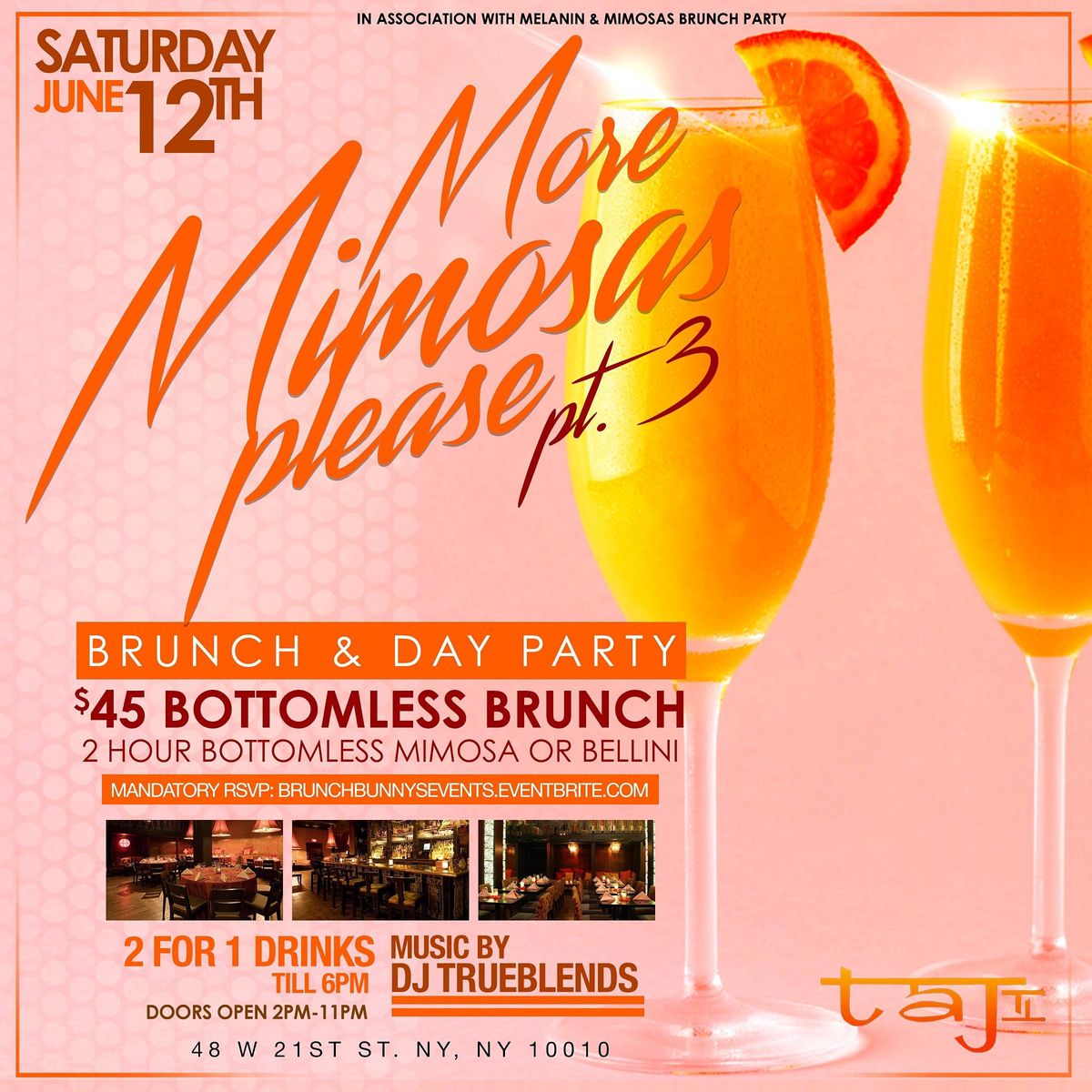 More Mimosas Please Part 3  (In Association With Melanin And Mimosas)