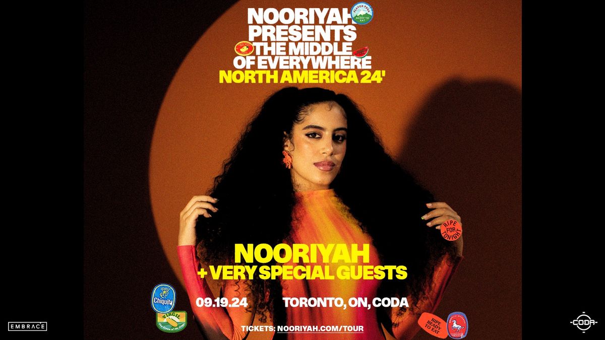 Nooriyah @ Coda | September 19th