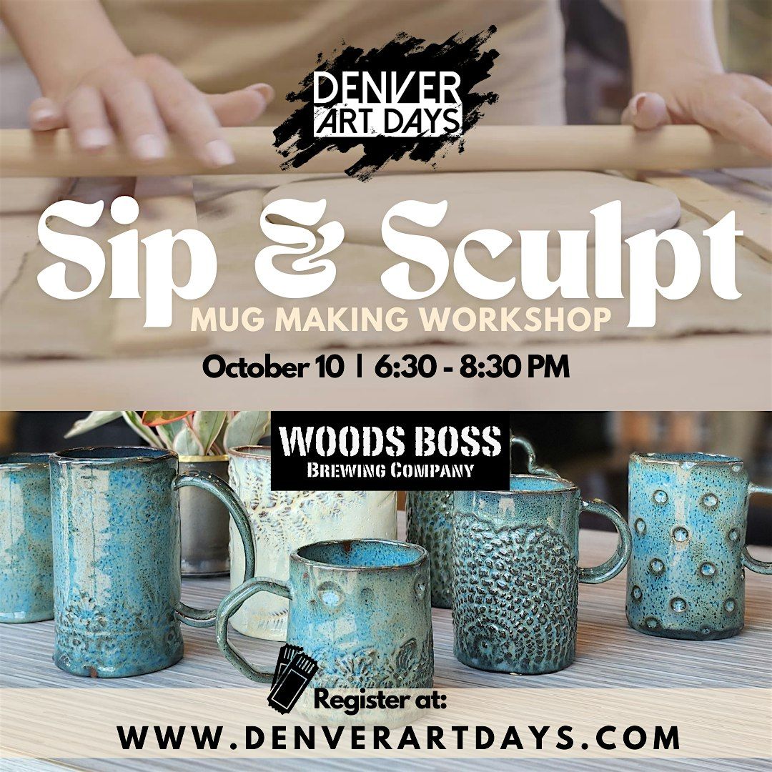 Sip & Sculpt: Make Your Own Mug | Clay Workshop for Beginners