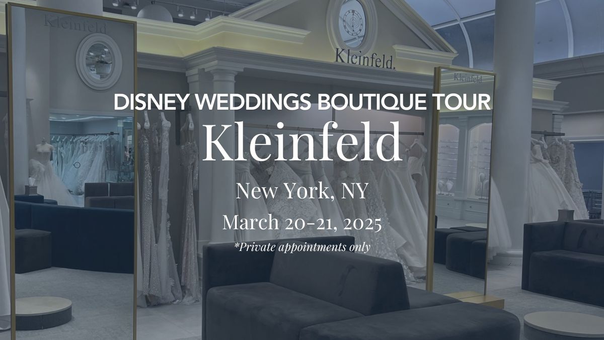 Disney Weddings Boutique Tour: Kleinfeld