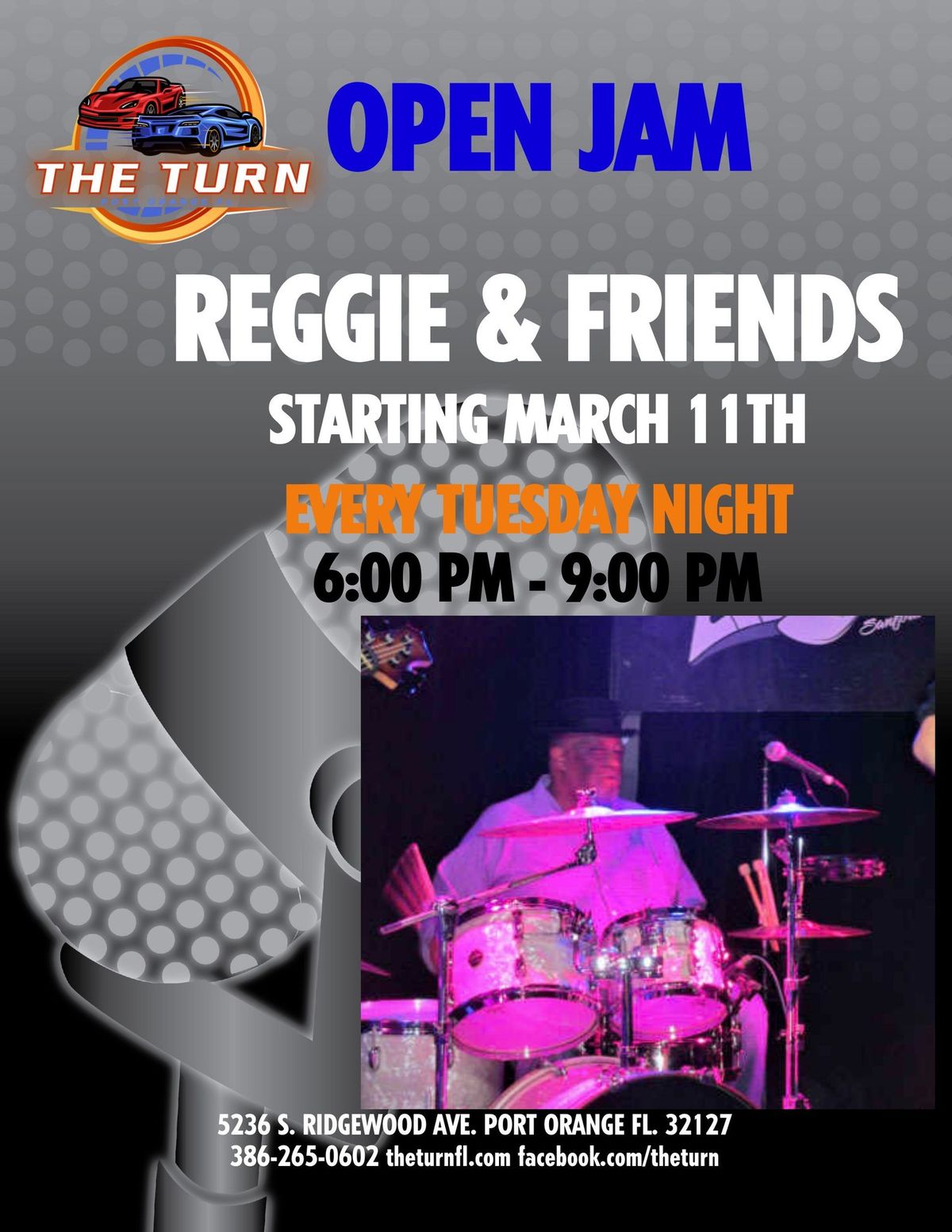 Open Jam w\/ Reggie & Friends