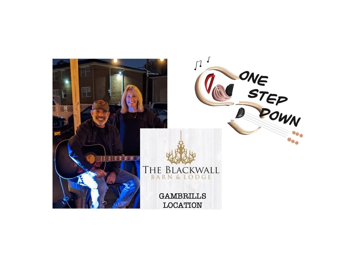 One Step Down at The Blackwall Barn & Lodge in Gambrills, MD