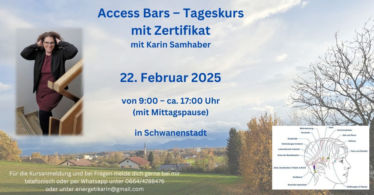 Access Bars - Tageskurs mit Zertifikat