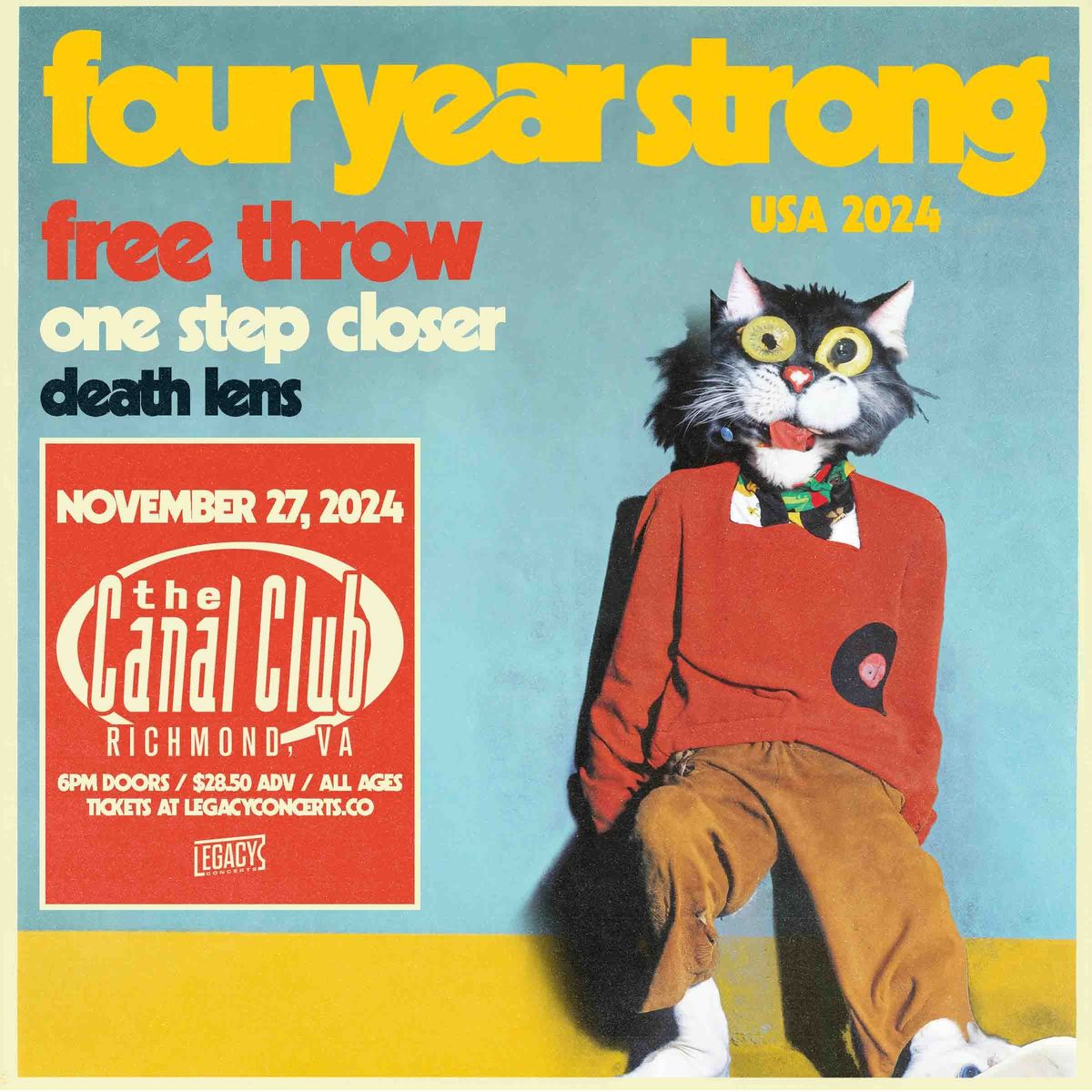 Four Year Strong at Canal Club