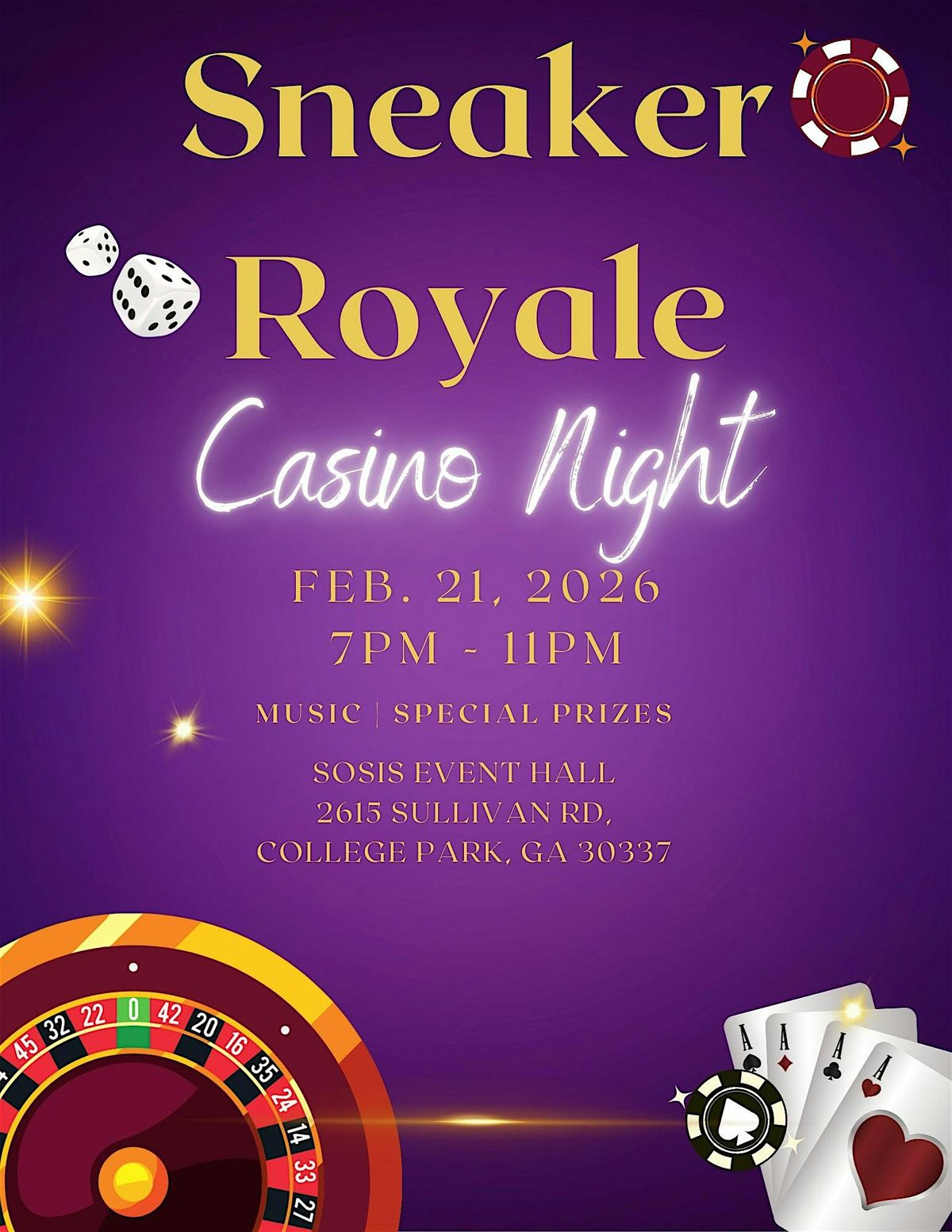 Sneaker Royale: Casino Night Edition