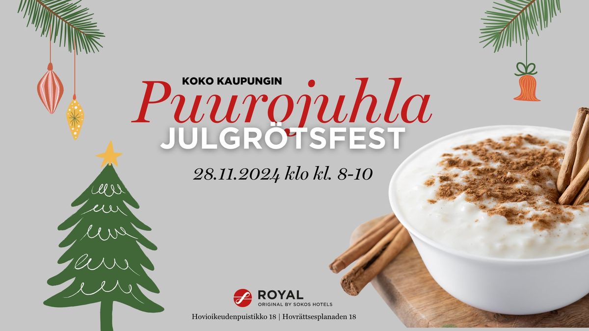 Royalin puurojuhla - Royals julgr\u00f6tsfest 