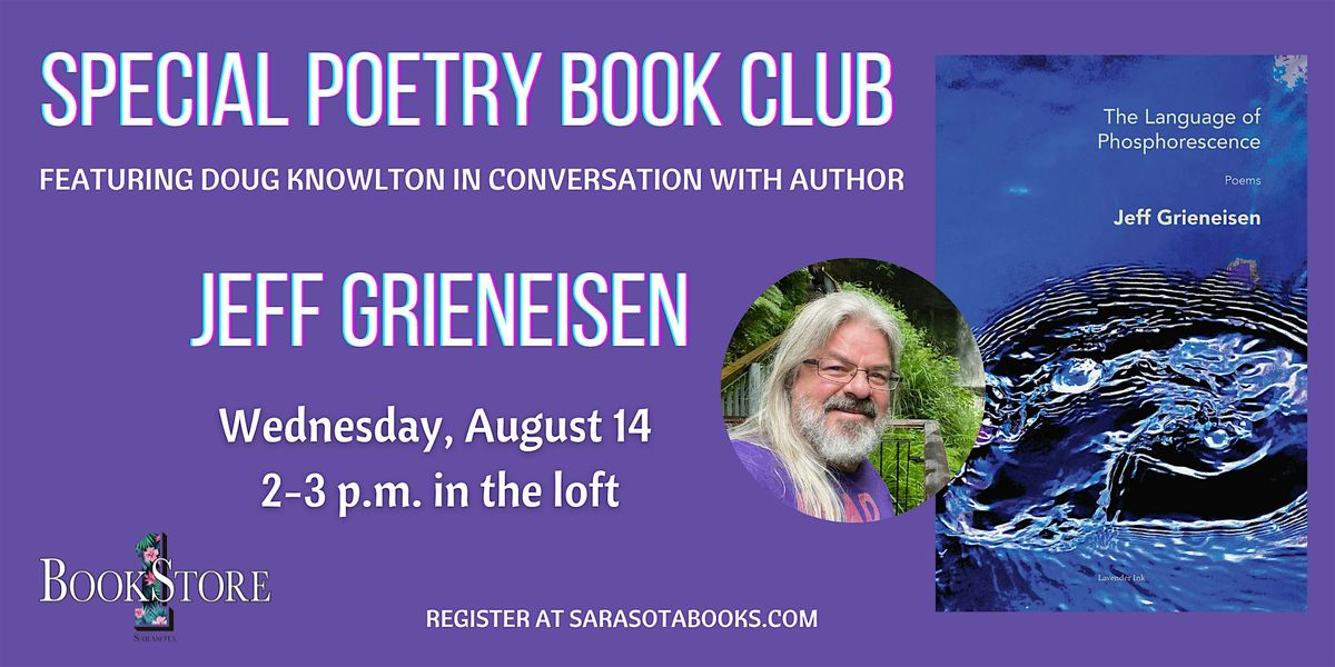 Special Poetry Book Club Featuring In-Person Author Talk