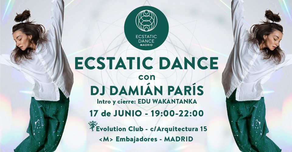 Ecstatic Dance Madrid - DJ Dami\u00e1n Par\u00eds 