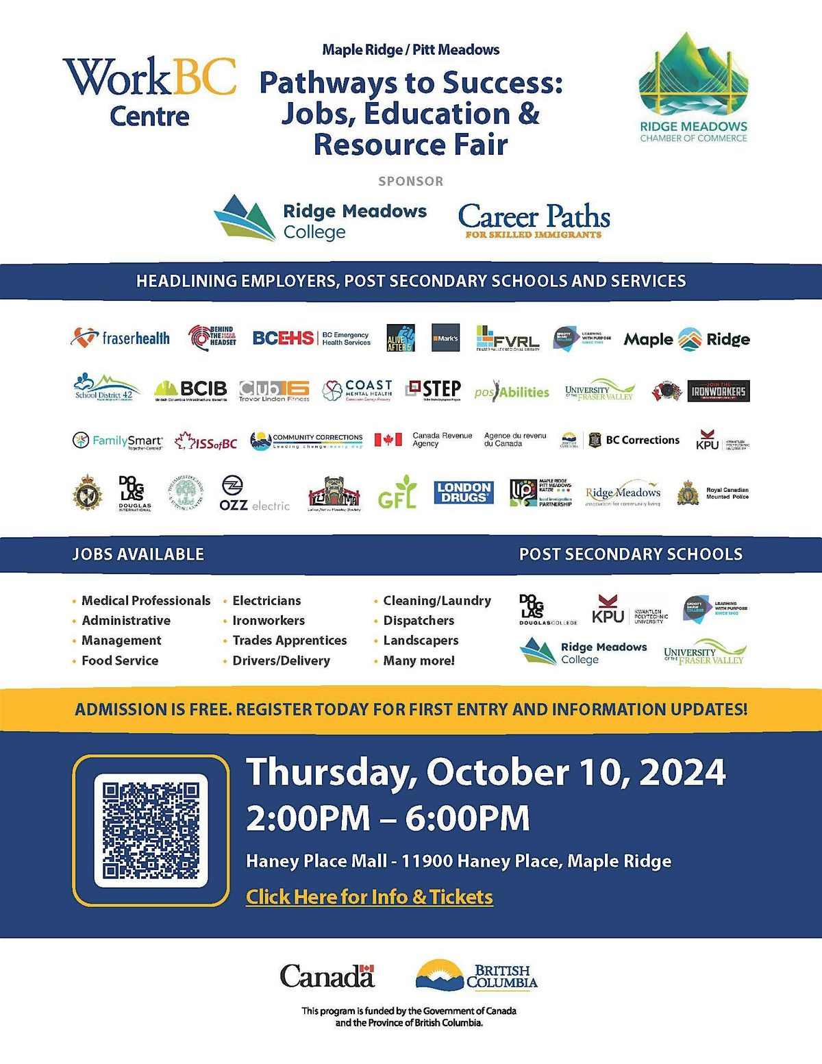 Pathways To Success: Job, Education & Resource Fair (Fall 2024 Edition)