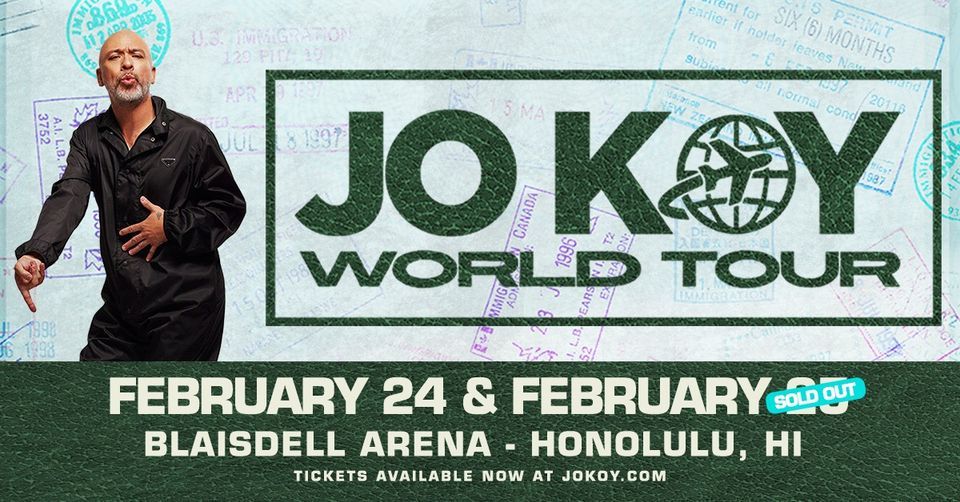 Jo Koy - Honolulu, HI | Jo Koy World Tour 2023