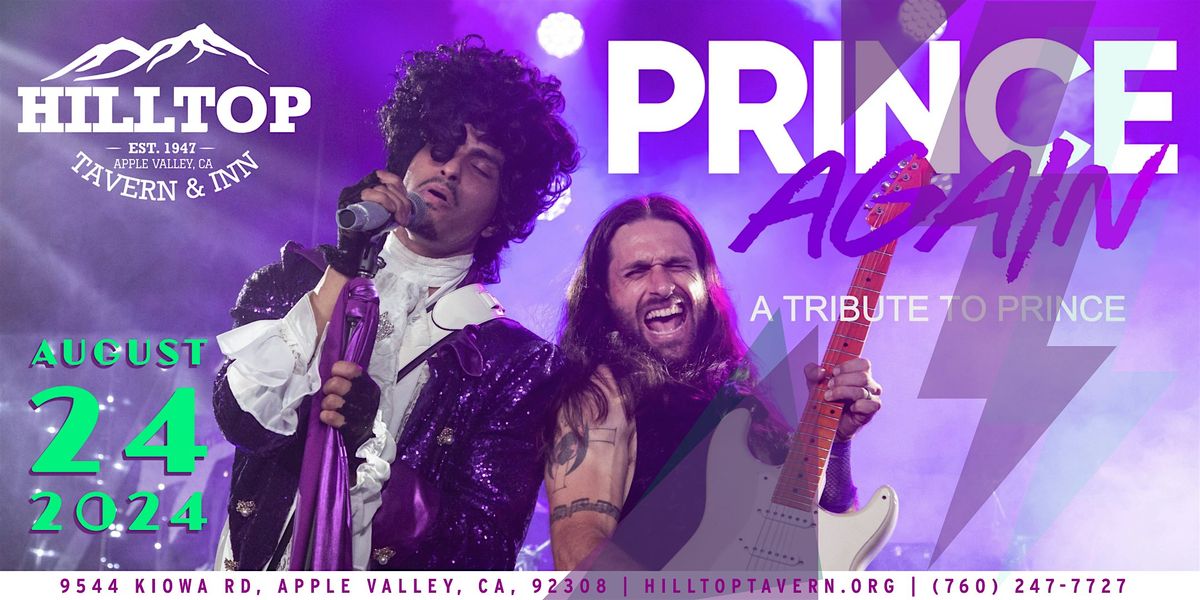 PRINCE AGAIN | A TRIBUTE TO PRINCE
