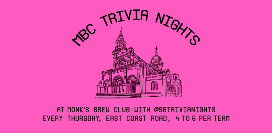 ARCHITECTURE AND 100TH GLORIOUS TRIVIA THURSDAY \/ PUB QUIZ  @ Monk's Brew