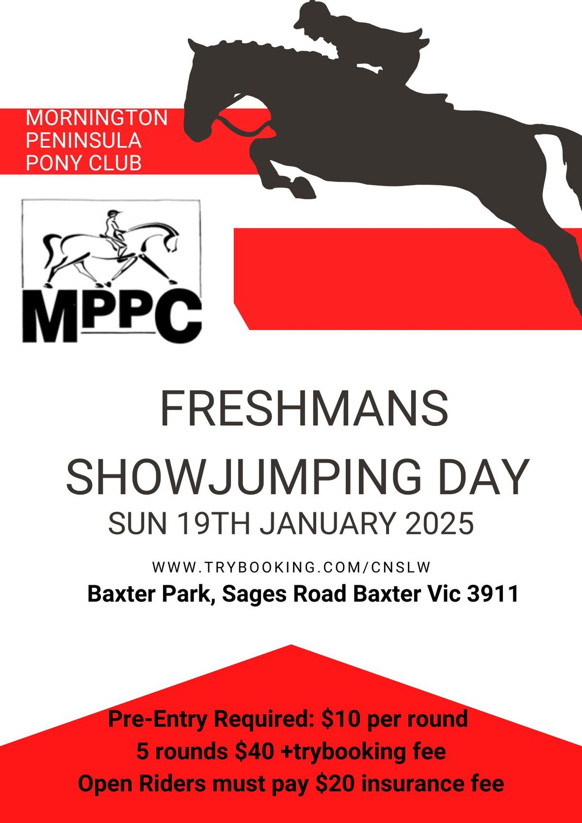 MPPC FRESHMAN'S SHOWJUMPING DAY