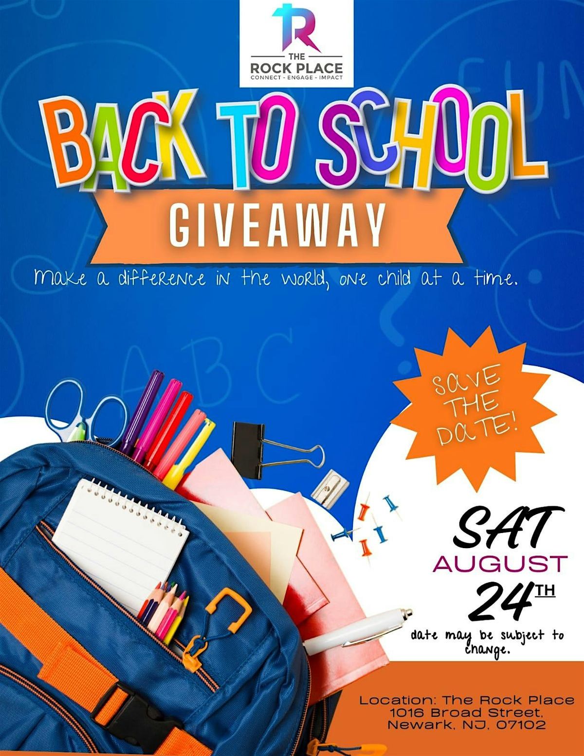 Back-to-School Giveaway Fun Day 2024!