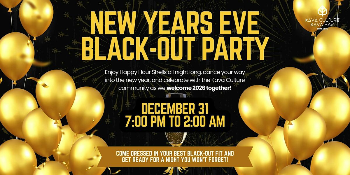New Years Eve Black-Out Party