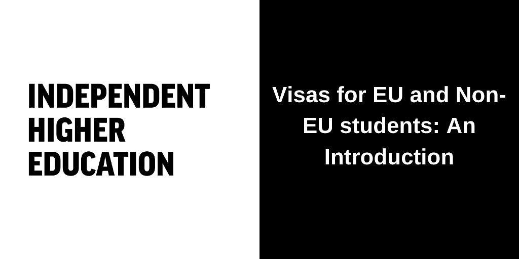 IHE Launchpad: Visas for EU and Non-EU students: An Introduction