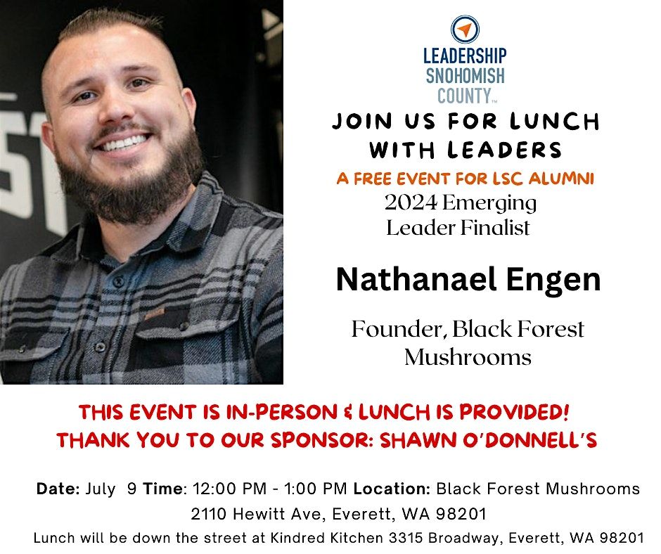 Lunch with Leaders - Nathaniel Engen