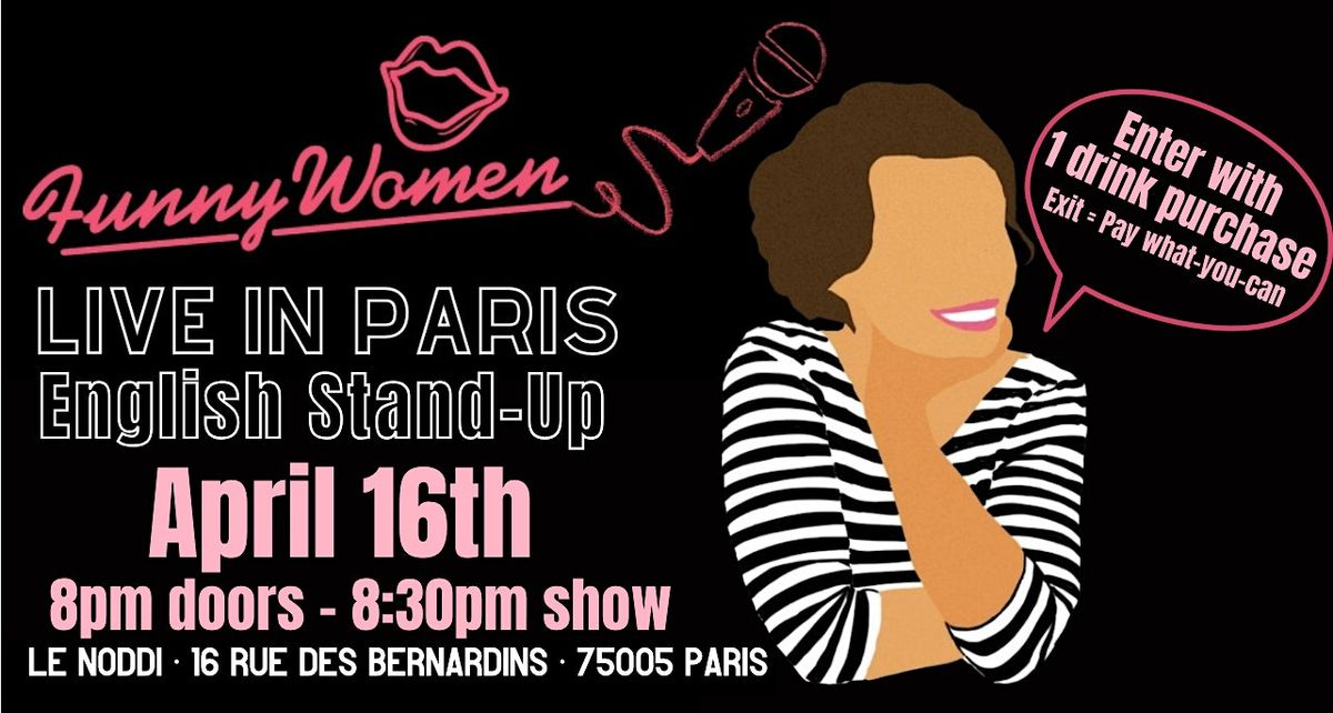Funny Women in Paris: English Stand-Up